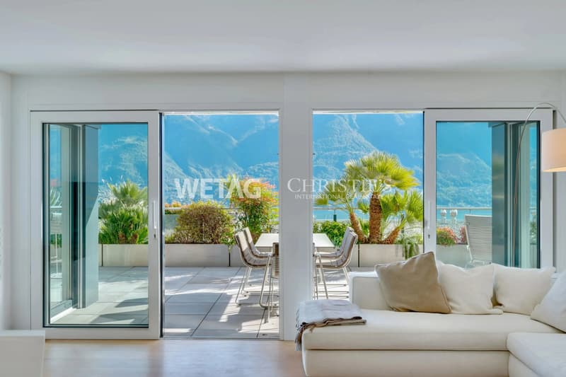 Moderne & komfortable Wohnung mit Panoramaterrasse & Seesicht in Minusio zu verkaufen (3)