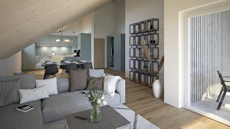 Diverse Neubau 3½-Zimmer-Dachwohnungen in Stüsslingen (3)