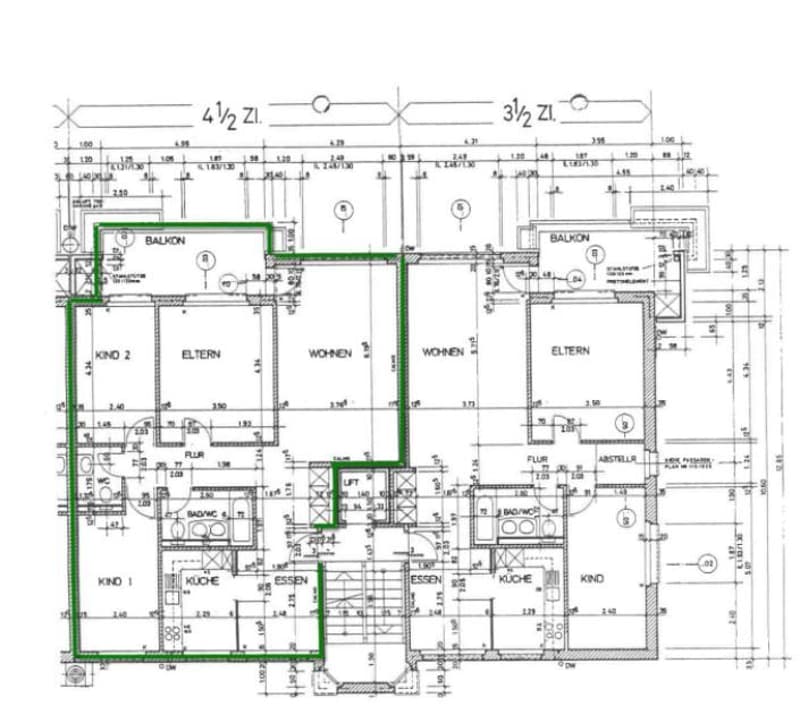 Grundrissplan