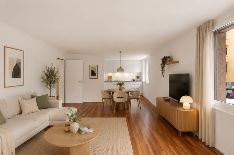 Wohnzimmer Möbliert