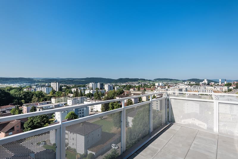 totalsanierte 3.5 Zimmer-Attikawohnung - exklusive Aussicht im 11. OG (12)