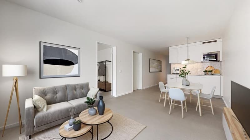 2.5 - Zimmerwohnung im schönen Höngg (2)