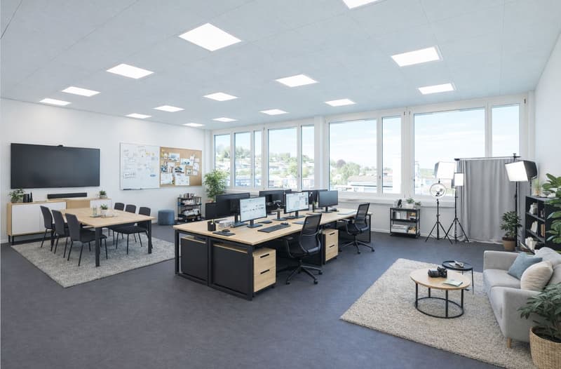 Moderne, helle Bürofläche (40 m²) an guter Lage in Allschwil (8)