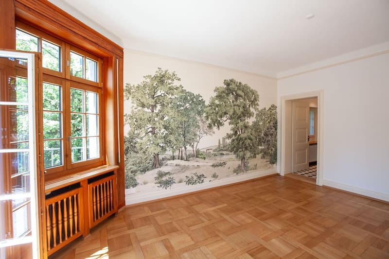 Erstvermietung: Repräsentative 4 ½-Zimmerwohnung in historischer Zürichbergvilla mit eigenem Garten (10)