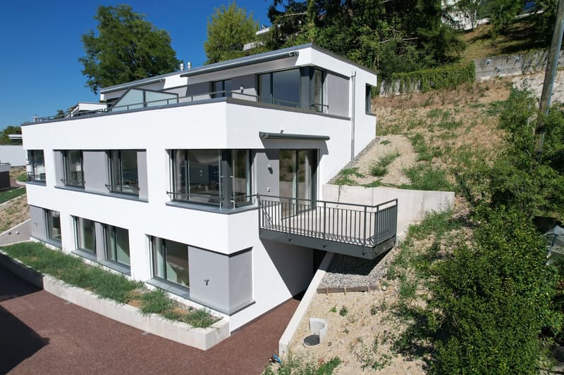 4.5-Zimmer-Doppeleinfamilienhaus an privilegierter Hanglage (1)