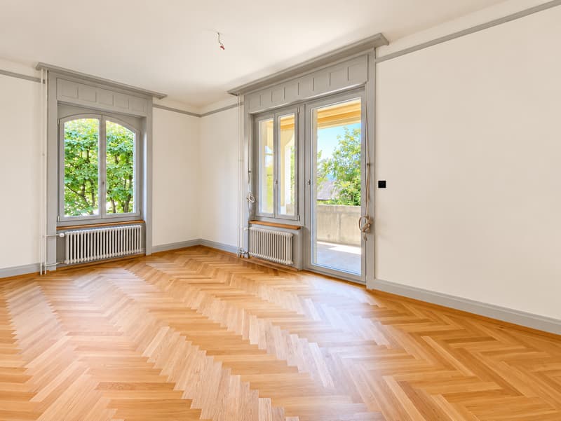 Liebevoll sanierte 3-Zimmer-Wohnung im Parterre in St. Gallen (1)
