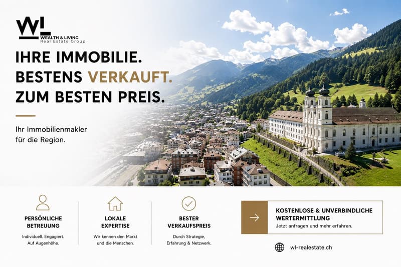 820 m² sonniges Bauland mit Bergpanorama in Obersaxen Mundaun (3)