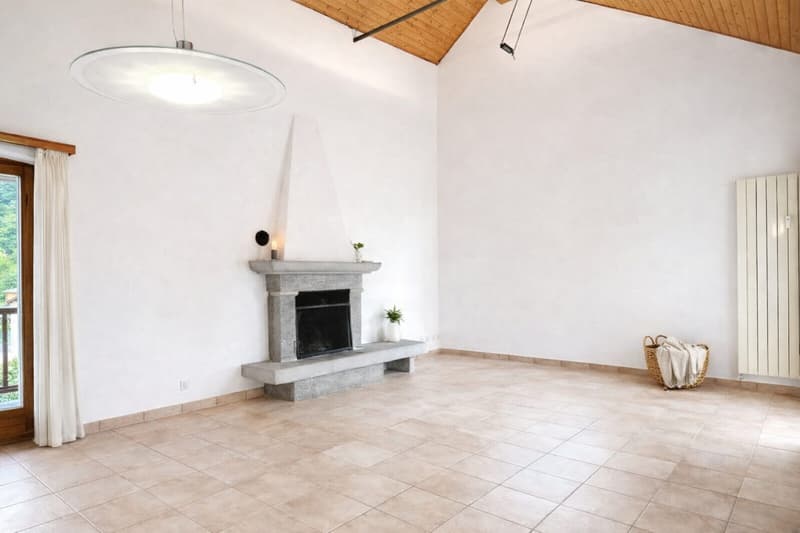 6-Zi.-Attika-Duplex mit Garten, Lift und Dachboden in Losone - hell und grosszügig (2)