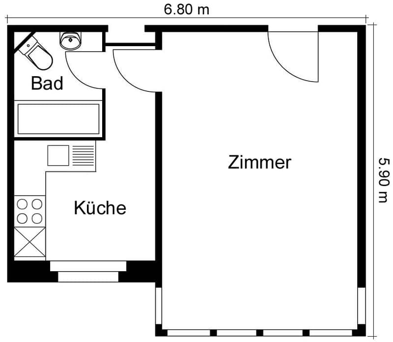Grundrissplan