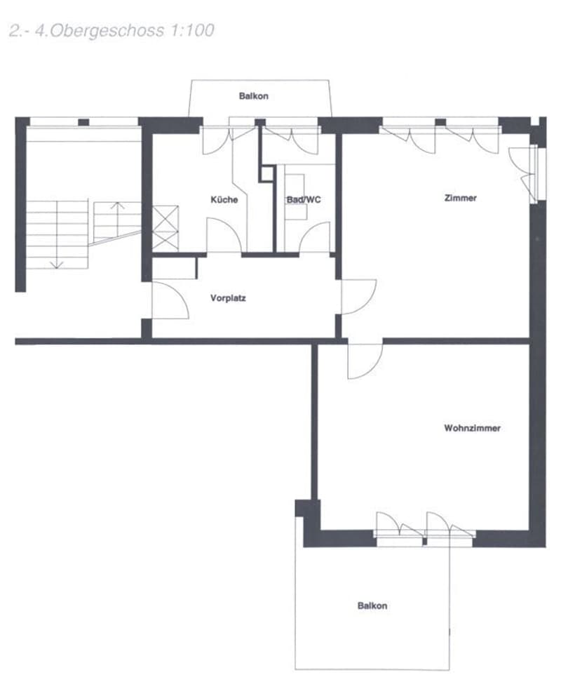Grundrissplan