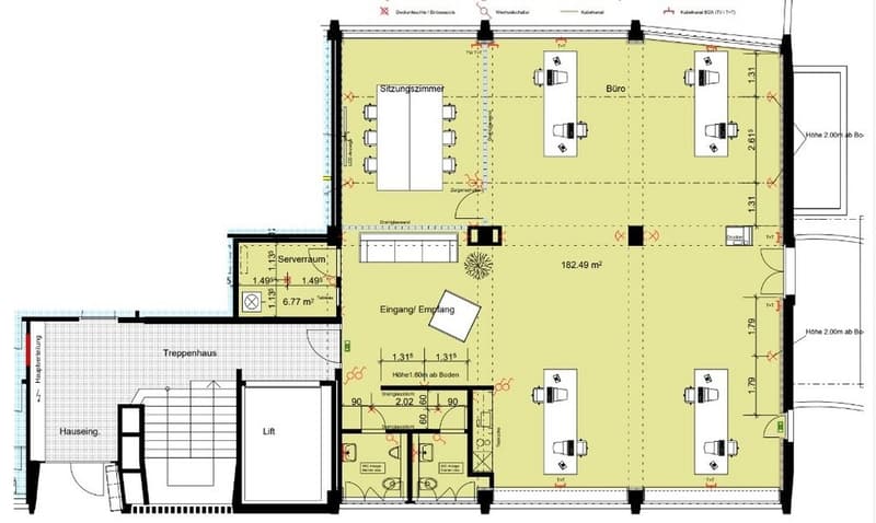 Grundrissplan