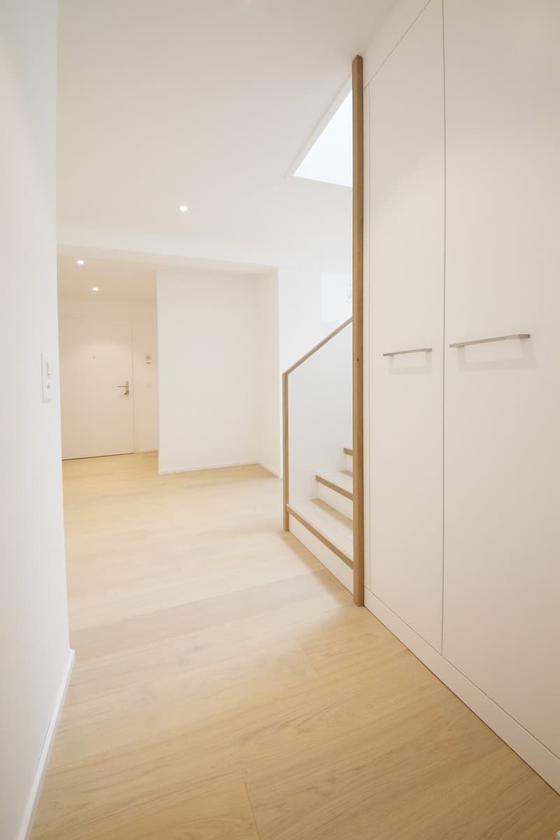 Top 3 1/2-Zimmer-Maisonette-Dachwohnung (115 m2) mit 2 Terrassen, Stauffacher (8)