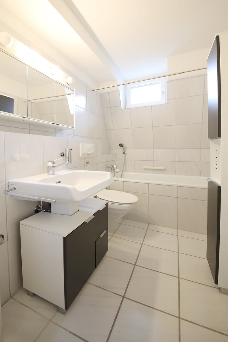 Gepflegte 3-Zimmer-Dachwohnung an absolut ruhiger Lage, Nähe Nordbrücke (3)