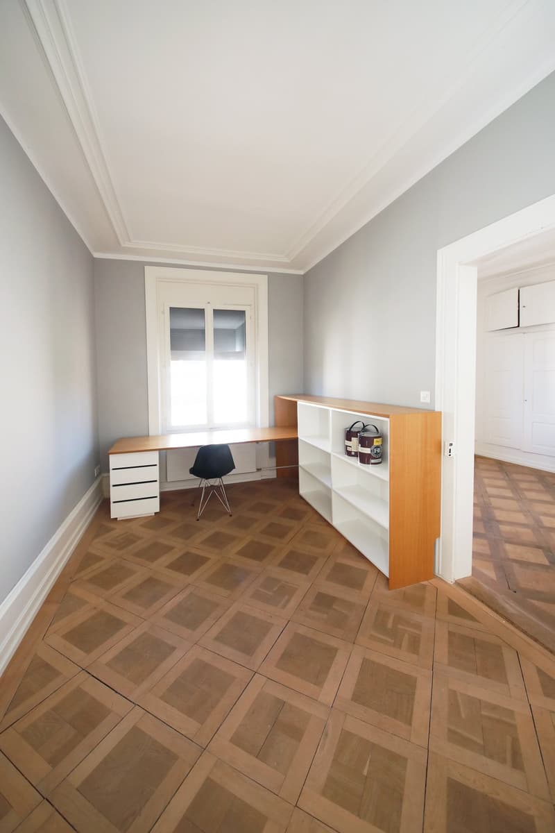 Elegantes 4-Zimmer-Altbau-Bijou (110m2) mit Balkon, Kreis 3 (8)