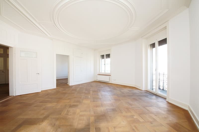 Elegantes 4-Zimmer-Altbau-Bijou (110m2) mit Balkon, Kreis 3 (5)