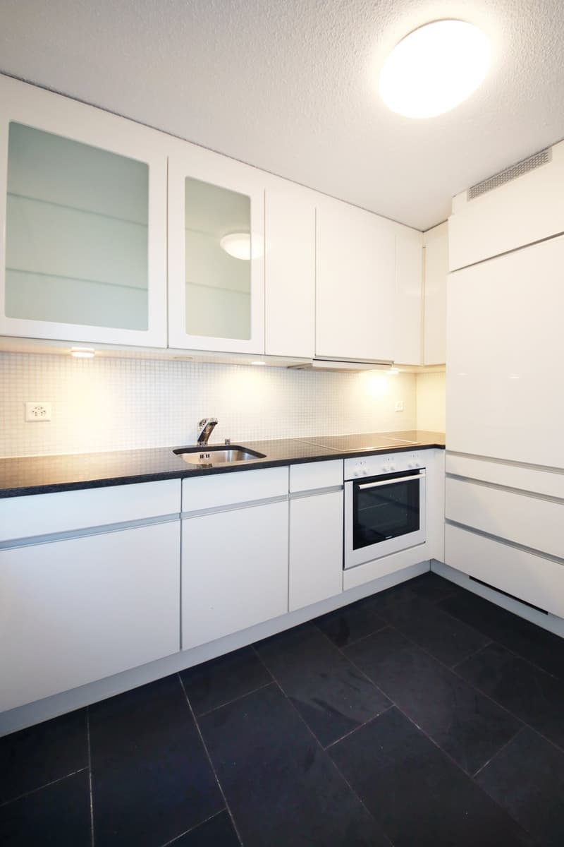 renoviertes grosszügiges Studio mit 30 m2, grosser Küche und Bad/WC (2)