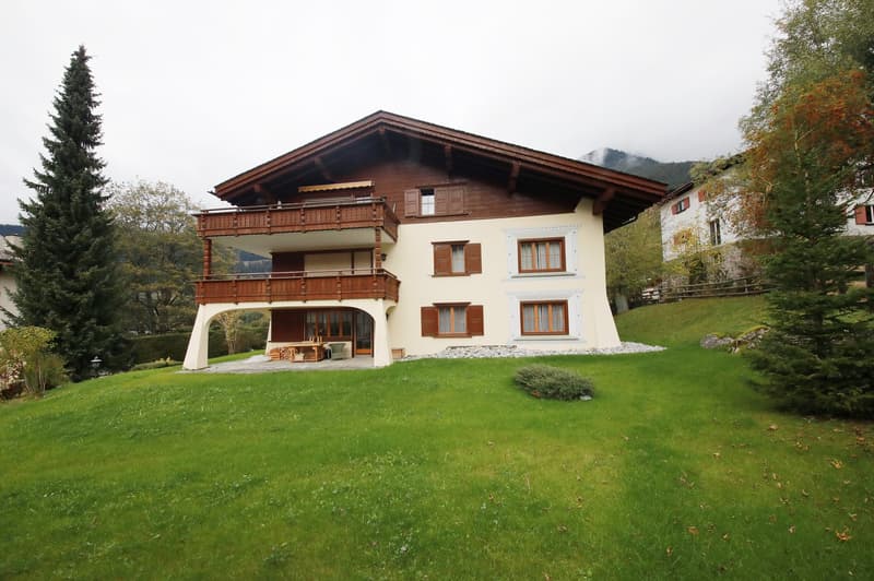 3.5-Zimmer-Top-Wohnung (115 m2) in charmantem Chalet mit Sauna - Klosters Platz (4)