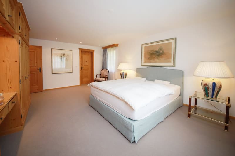 3.5-Zimmer-Top-Wohnung (115 m2) in charmantem Chalet mit Sauna - Klosters Platz (11)