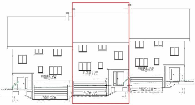 Zu verkaufen in 8362 Itaslen bei Balterswil, neues 5½ Zi.-EFH, an unverbaubarer Lage angrenzend an Landwirtschaftszone, mit Weitsicht auf Wiese ! (8)