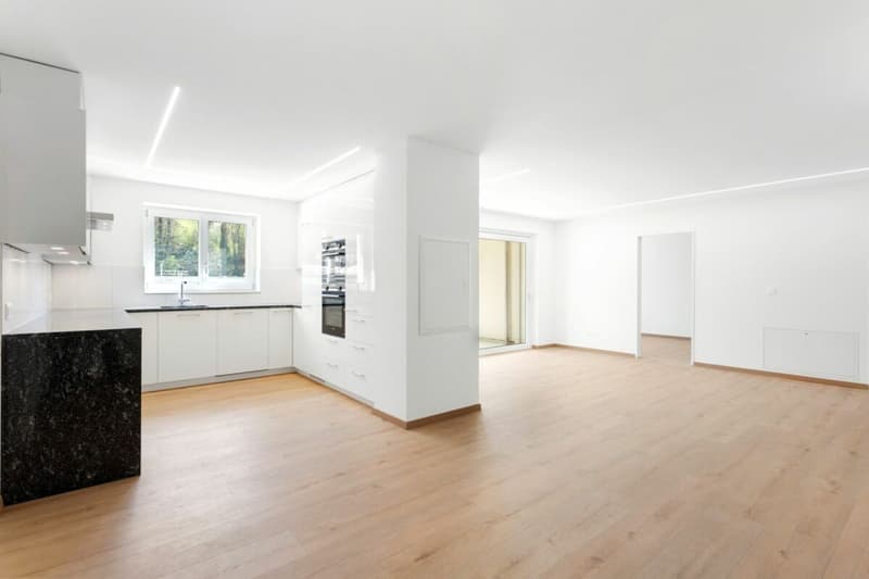 Zu verkaufen an der Bleichelistr. 5 im Bühler, bei Teufen: 3.5 Zimmer Erstbezugswohnung mit grosszügiger Einteilung im 1.OG. (3)
