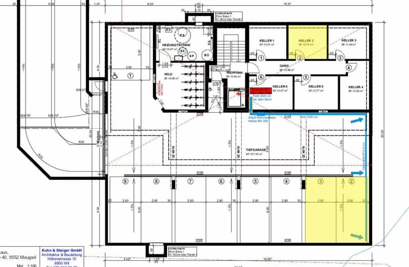 Zu vermieten 3½ Zi.-Erstbezugswohnung in Maugwil /Steuergemeinde Wil ! (3)