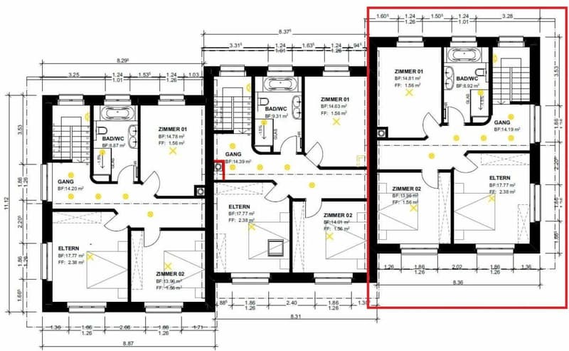 Zu verkaufen in 8362 Itaslen bei Balterswil, neues 5½ Zi.-ECK-EFH, an unverbaubarer Lage angrenzend an Landwirtschaftszone, mit Weitsicht auf Wiese und Wald ! (5)