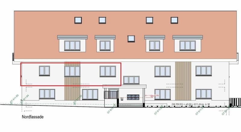 Zu vermieten 4½ Zi.-Whg., an der Maugwilerstrasse 40 in 9552 Maugwil bei Bronschhofen, naturverbundene Lage /Steuerfuss 9500 Wil ! (7)