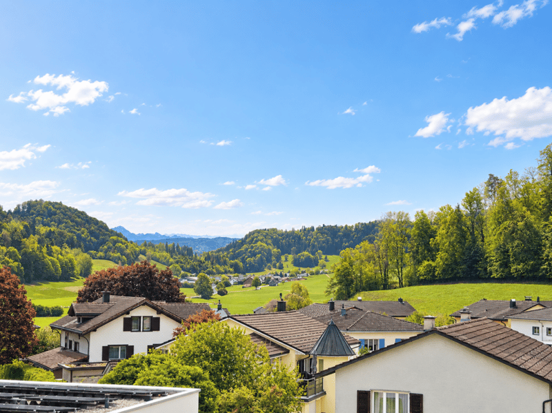 Zu vermieten an der Haupstrasse 4 in 8363 Bichelsee, sonnige 4 Zi.-Wohnung in einem 3 Fam.-Haus. (2)