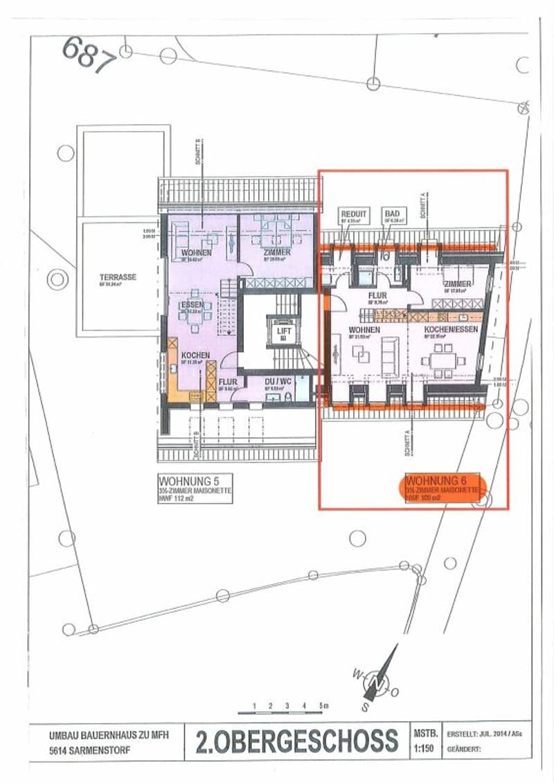 2 1/2 Zimmer-Dachwohnung mit Galerie (9)
