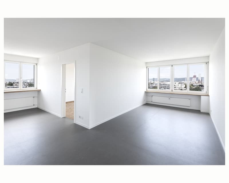 Zentral Wohnen - hoch über Basel und mit Weitblick über den Schützenmattpark (5)