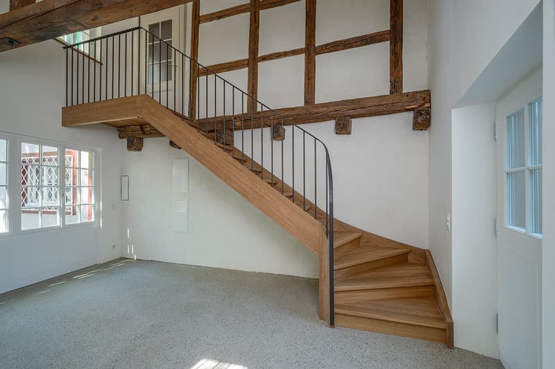 Ein Stück Basler Altstadtgeschichte - aussergewöhnliche Maisonette am Leonhardskirchplatz (3)