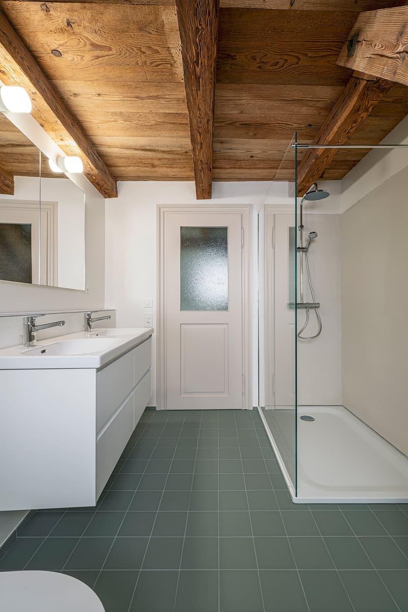 Ein Stück Basler Altstadtgeschichte - aussergewöhnliche Maisonette am Leonhardskirchplatz (11)