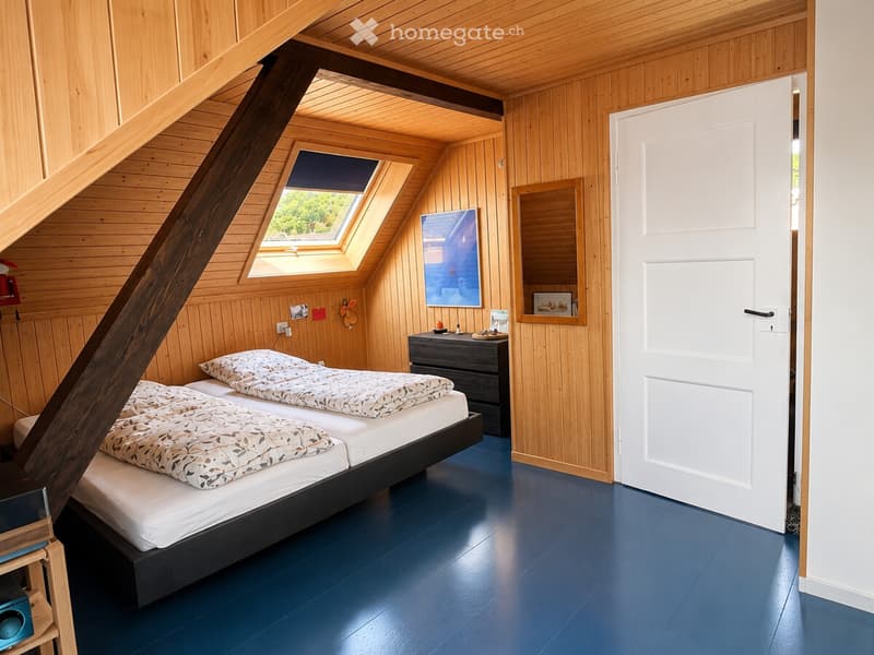 Zimmer im Dachgeschoss