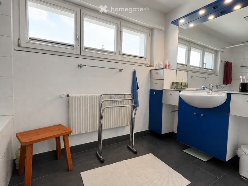 Badezimmer im Obergeschoss
