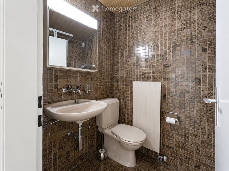 Badezimmer mit Dusche
