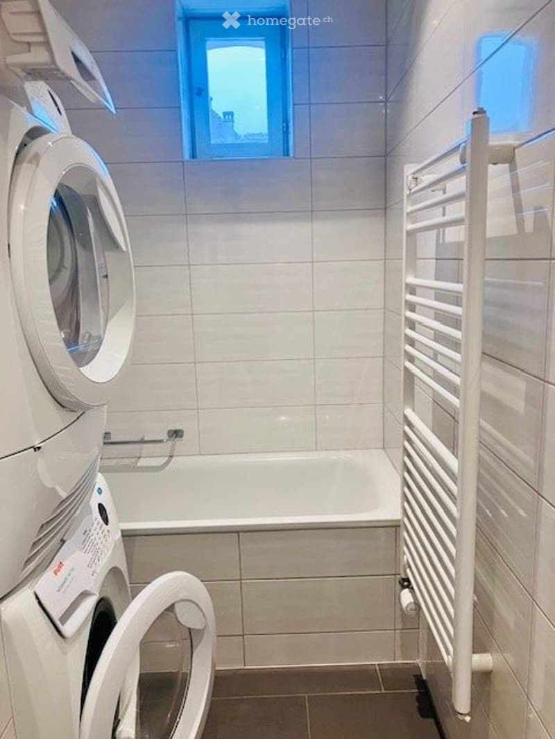 Badezimmer Waschmaschine + Tumbler