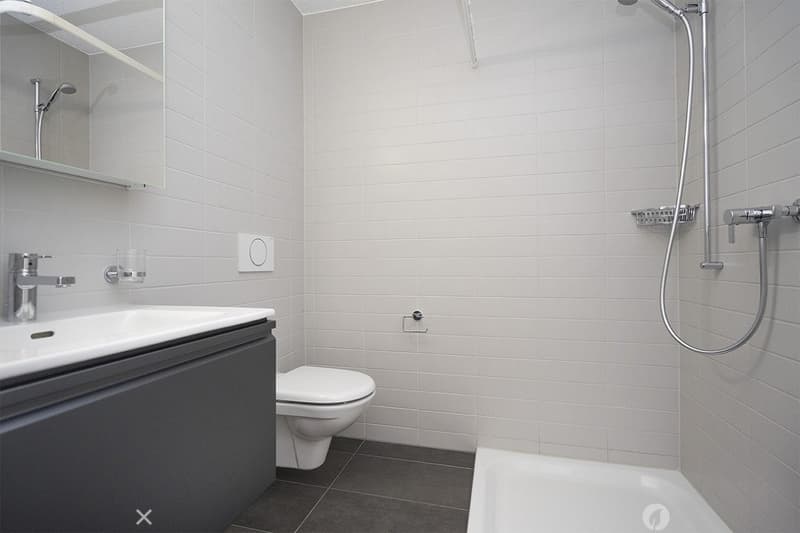 Dusche und WC