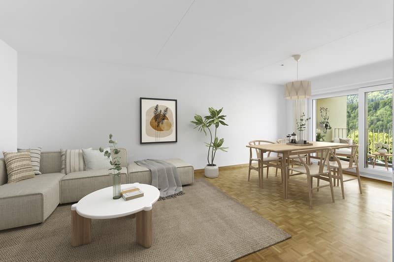 Attika-Feeling: Atemberaubende 4.5-Zimmerwohnung mit 60 m² privater Dachterrasse und Weitsicht (Gemeinde Thalwil) (3)