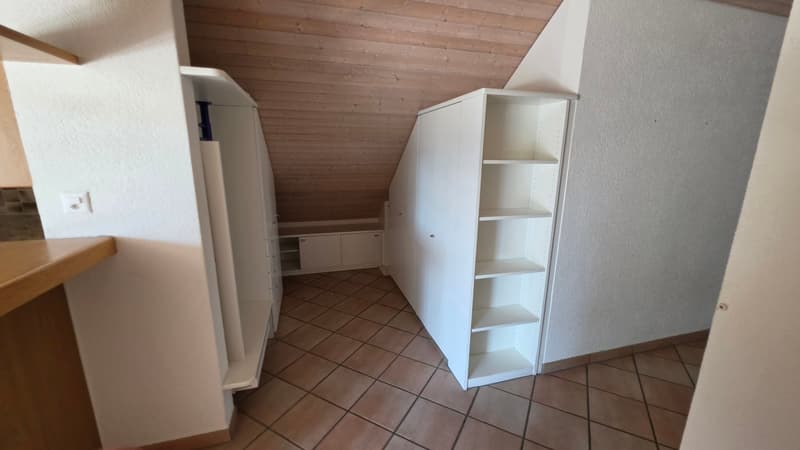 Garderobennische beim Wohnungseingang