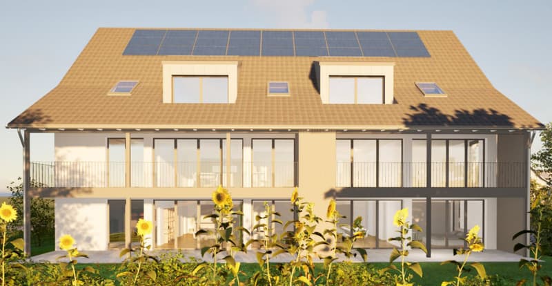 Ansicht Balkone