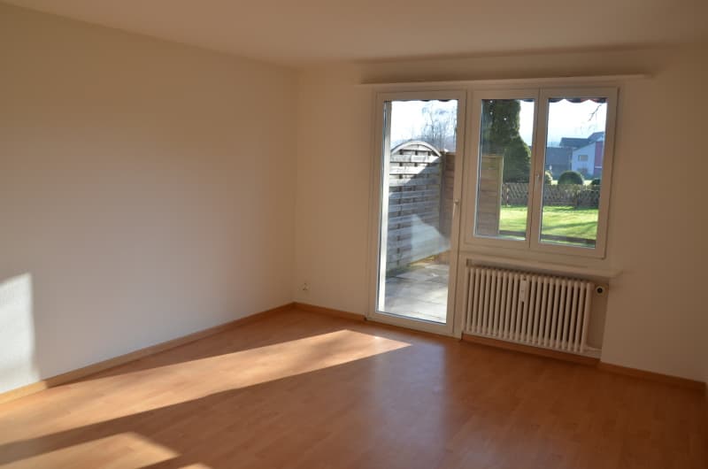 Wohnzimmer mit Laminat