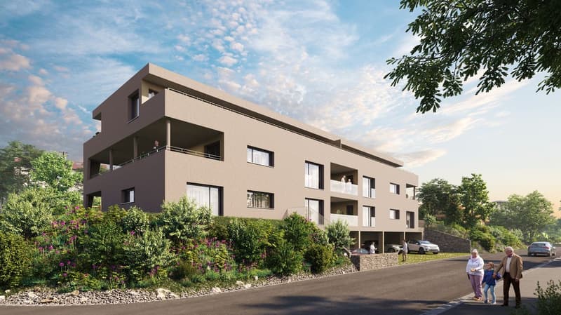 Erstvermietung neue exklusive 3.5 Zimmerwohnung mit grosszügigem Sitzplatz (2)
