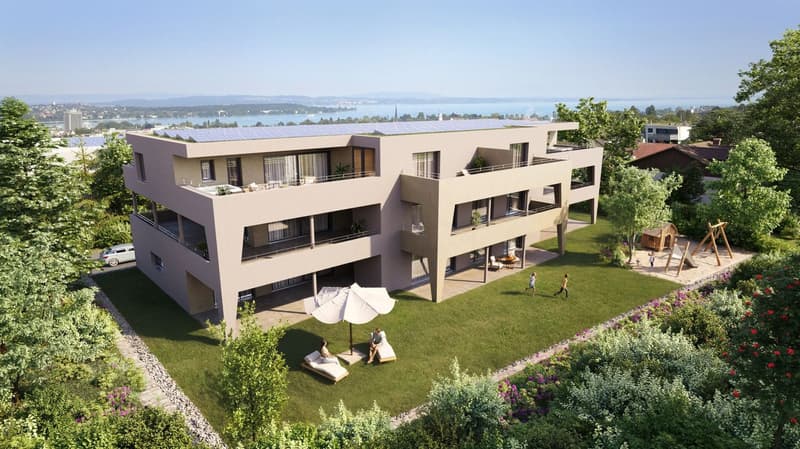 Erstvermietung neue exklusive 3.5 Zimmerwohnung mit schöner Terrasse (1)