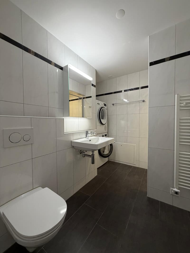 moderne 3.5-Zimmer-Wohnung mit sonnigem Sitzplatz, eigenem Rasenanteil und Waschturm (9)