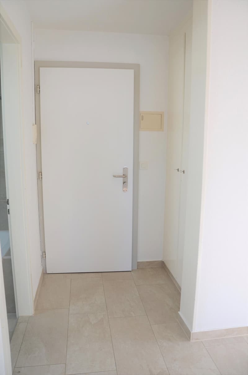 Eingangsbereich mit praktischem Einbauschrank