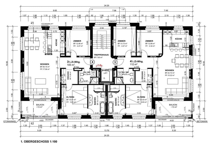 moderne 3.5-Zimmer-Wohnung mit sonnigem Balkon und Waschturm (16)