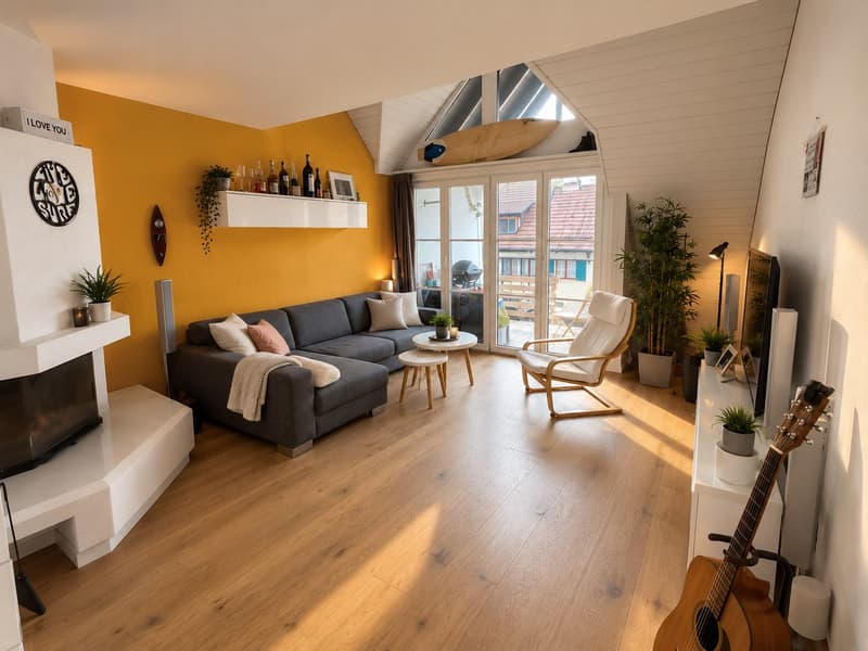 Maisonette-Wohnung im Herzen von Volketswil - Grosszügig. Charmant. Besonders. (1)