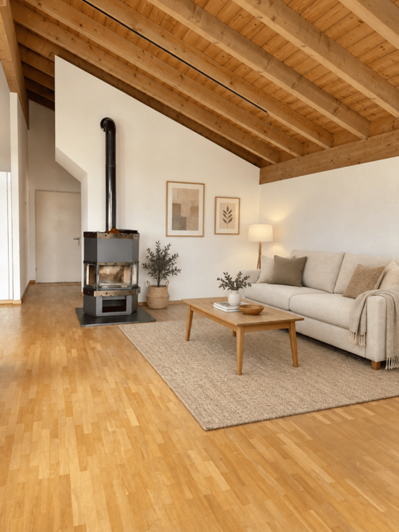 Stilvolle 4.5-Zimmer-Dachwohnung in familienfreundlicher Lage, (2)