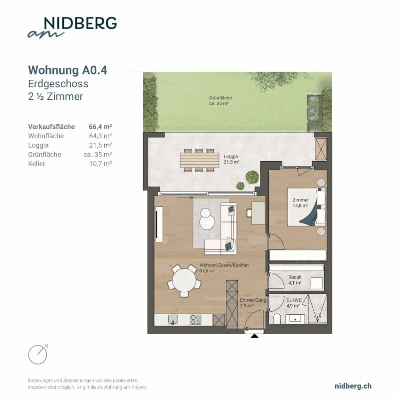 Am Nidberg: Ein Zuhause mit Garten (5)