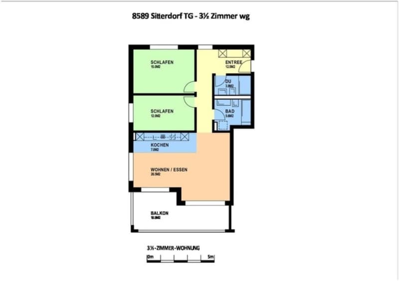 Sehr ruhige moderne Wohnung mit herrlicher Weitsicht in Sitterdorf bei Bischofszell (3)